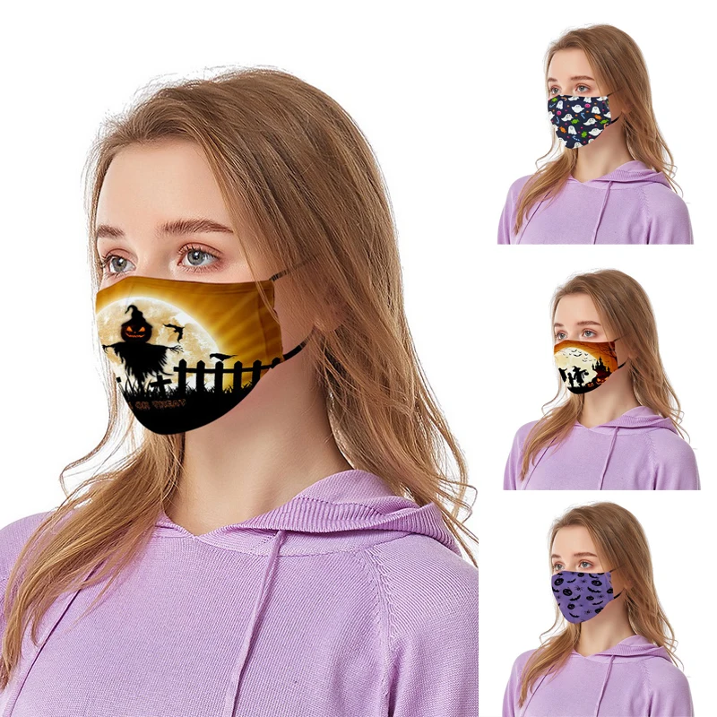 Saints' Day Face Cover 3D Printed Cosplay mask Face cover Fashion Cosplay Washable Face Case Mouth Case Washable photo