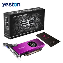 Yeston RX560 128Bit Grafikkarte 4GB GDDR5 128-Bit PCI Express 3,0 x8 VGA DVI-D Gaming Video Karte GPU für Desktop PC Bergbau BTC
