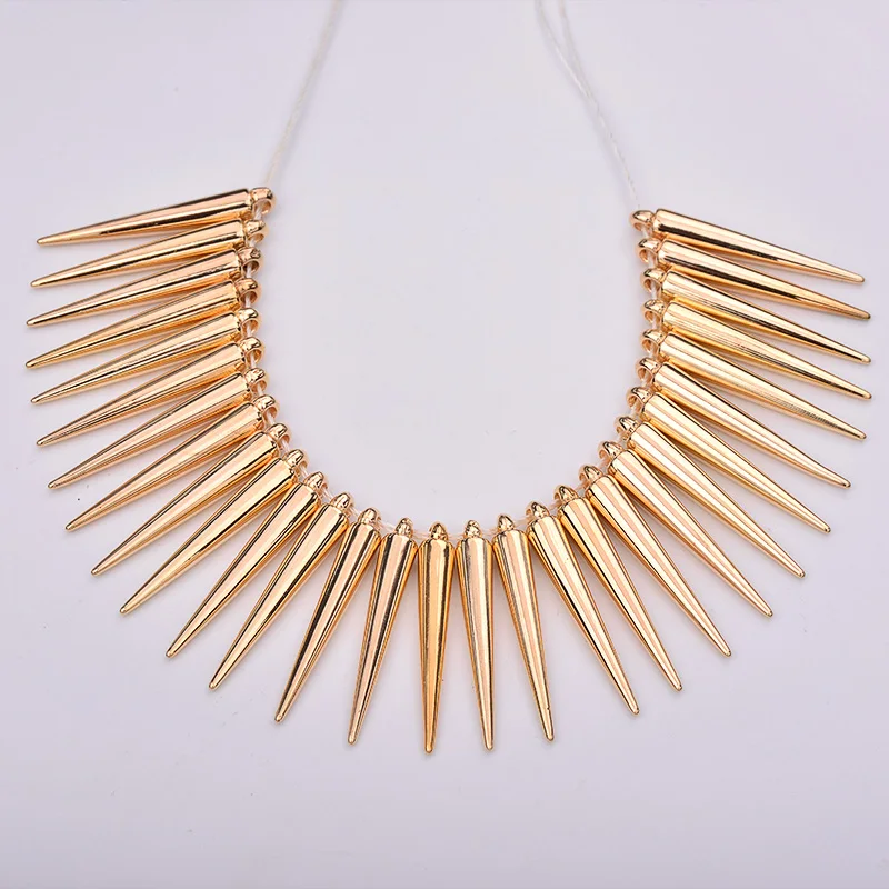 JUNAO-100pcs-5-35mm-Gold-Silver-Plastic-Rivet-Sewing-Rhinestones-Punk-Decoration-Rivet-Large-Spikes-Studs