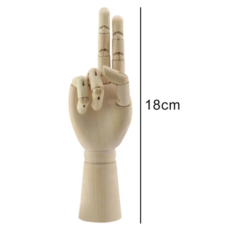 Tall wooden hand-drawn sketch model model wooden mannequin hand-painted movable limb human artist model