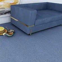 Винтажный геометрический Коврик для гостиной стильный коврик 50*50 см полный магазин спальня отель проект Сращивание ПВХ напольный коврик