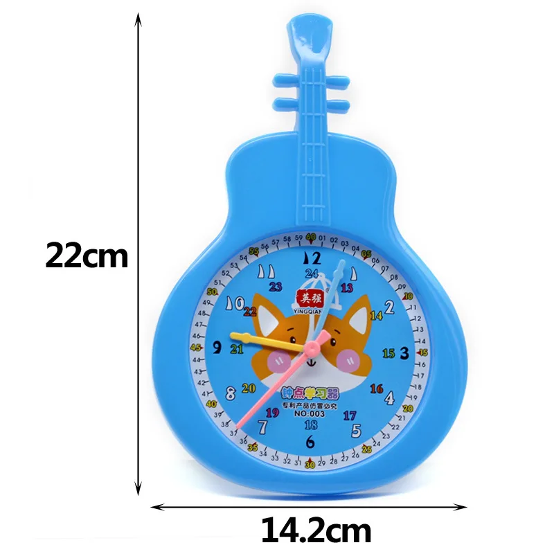 Fashion Kids Music Toys Learn To Tell Time Clock Model Teaching Kids Baby Early Learning Intelligence Toys Gifts For Children