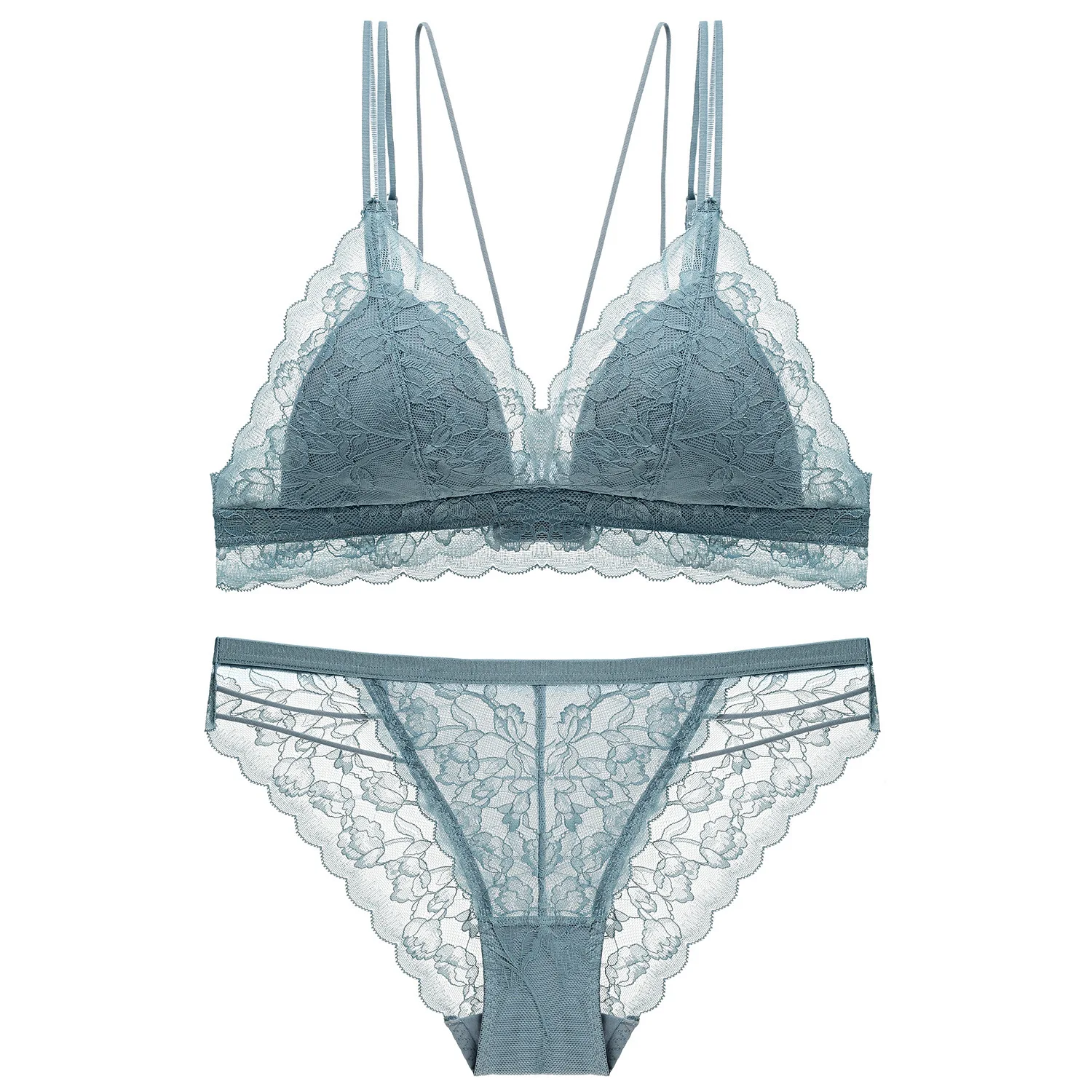 

Sexy Lace Lingerie Comfortable Breathable Thin Bra Set Get Together Bra Lingerie Set Sexy Bra and Panty Set Lingerie Set