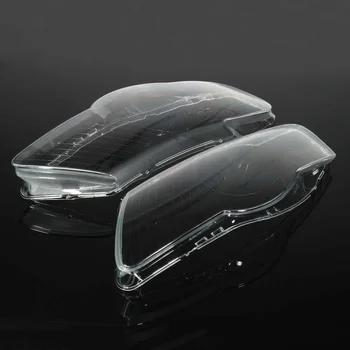 

Hot New 1 Pair Car Headlight Headlamp Waterproof Bright Clear Cover Lens Lamp Hoods For Volkswagen For VW Passat Magotan B6 R36