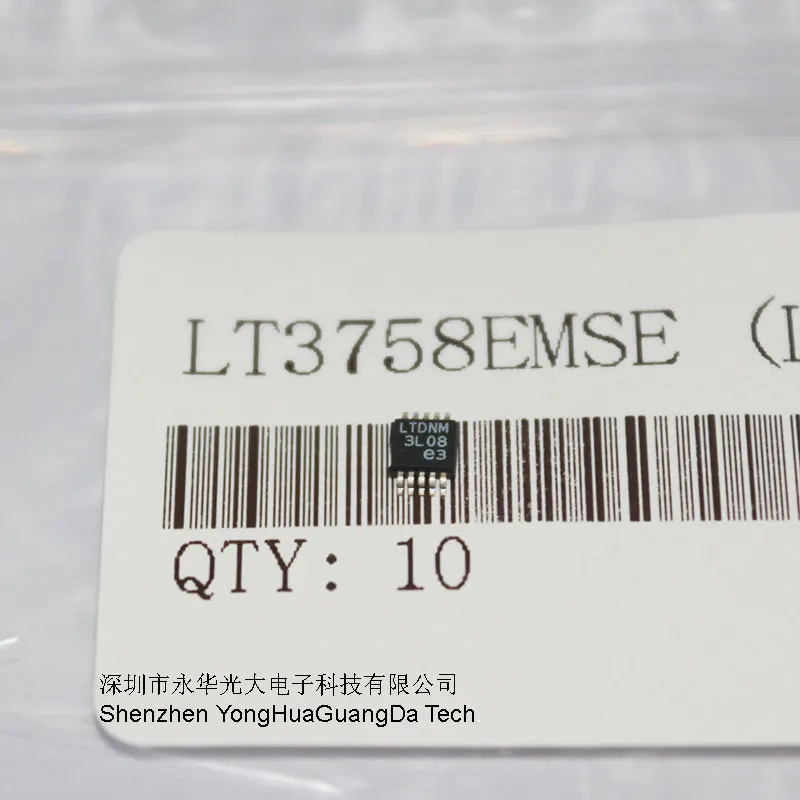 LT3758EMSE LTDNM MSOP-10 новая и оригинальная интегральная схема | Электронные компоненты