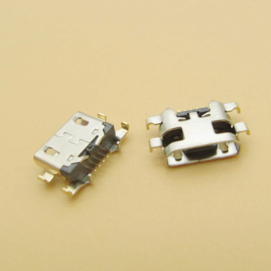 

200pcs Micro mini USB jack socket charging Port Dock replacement Connector For Lenovo Vibe A7020 K52t38 K52e78 K5 Note For Meizu