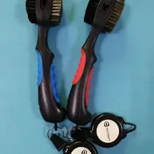 Manufacturers Direct Supply High Quality Multi-functional New Style Golf Cleaning Brush Golf Ball Head Cleaning Brush golf shua