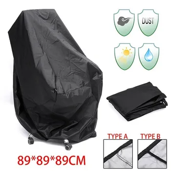 

89*89*120/89cm Stacked Chair Dust Cover Storage Bag Outdoor Garden Furniture Protector Waterproof Dustproof Chair Organizer