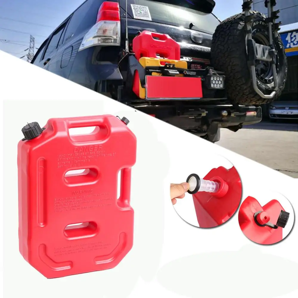 10L Gas Can Fuel Tank Container 2.5 Gallon Oil Petrol Storage Emergency Backup SUV ATV Car UTV Most Cars | Автомобили и мотоциклы
