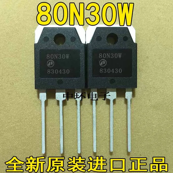 

10pcs/lot 80N30W AP80N30W 80A 300V TO-3P