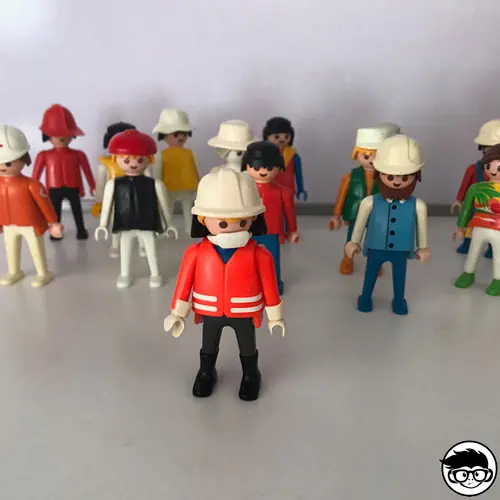 Playmobil человек аварийного блока рисунок 1992 свободные