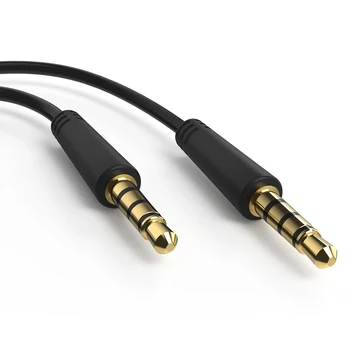 

3.5mm TRRS AUX Cable, 6 Ft Cord 3.5mm Screen-to-Screen Audio and Video AV AUX Cable