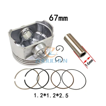 

Motorcycle parts cg250cc air-cooled piston kit is applicable to direct sales of Zongshen Longxin and Lifan manufacturers