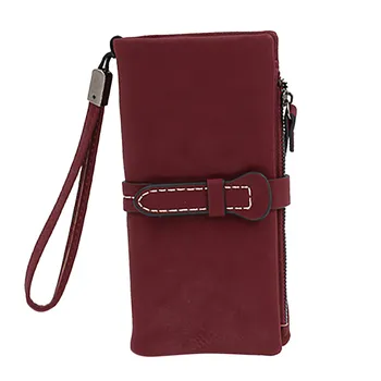

ORCADIAN Wallets Women's Long Wallet New Matte Zipper Multi-Function Mobile Phone Bag Card Holder Fashion Female Coin Purses