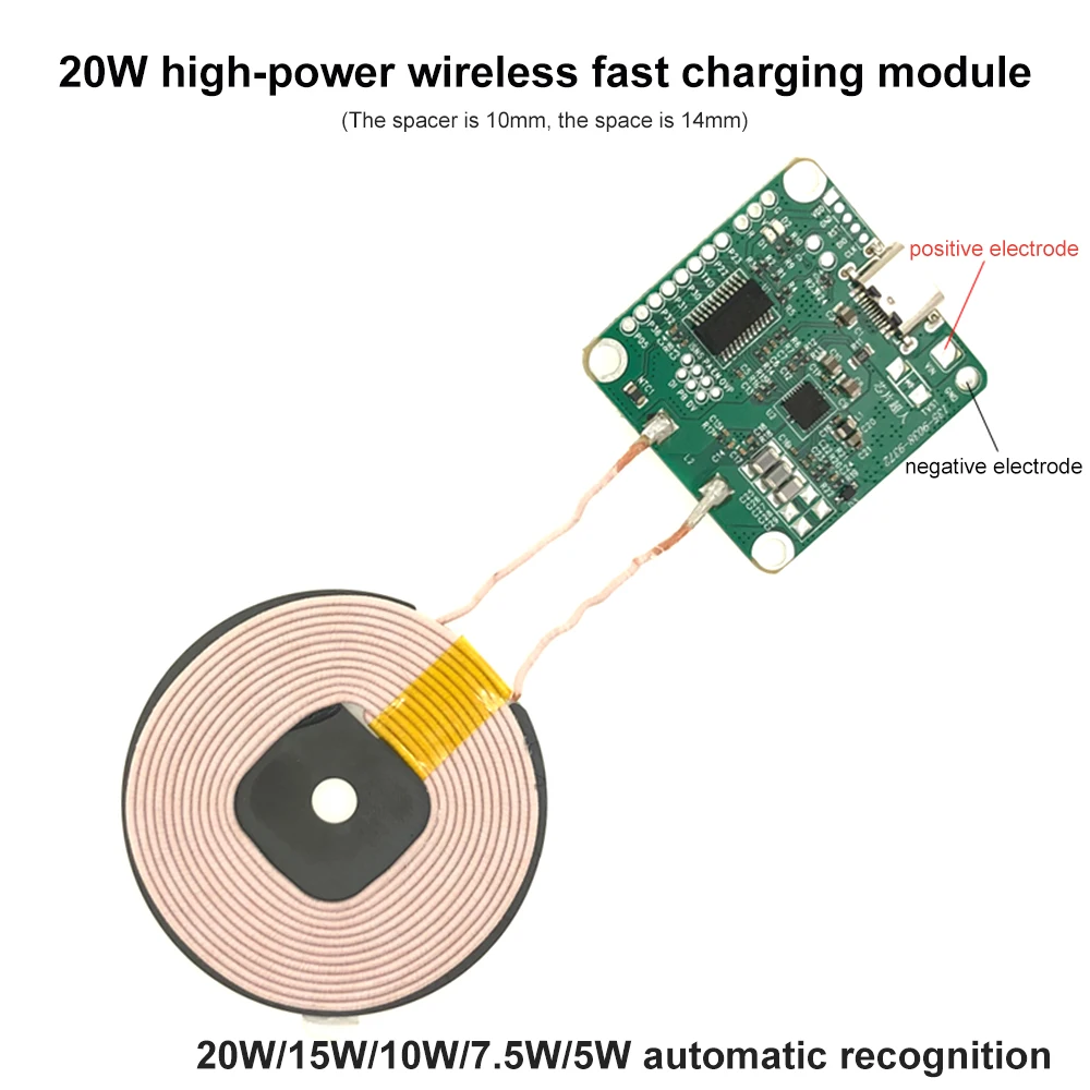 Wireless Charge Transmitter Module Fast Wireless Power Transmitter