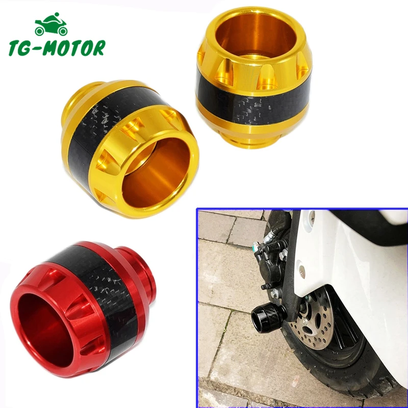 Tg-Motor Moto Telaio Anteriore Slider Anti Crash Protector Anticaida Protezione Anticaduta Per Honda Pcx 125 150 Forza 300