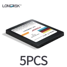 LONDISK SSD 5 шт./упак. SATA 3,0 жесткий диск ssd Внутренний твердотельный диск 120 ГБ/240 ГБ/480 ГБ/960 ГБ жесткий диск SSD 2,5 для ПК