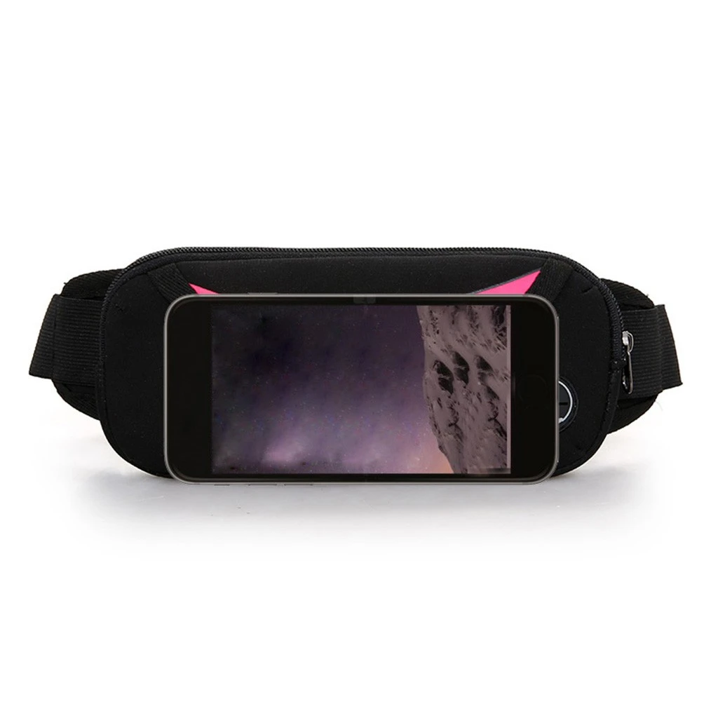 Waist Bags Running Fanny Pack Women Sport Bags Jogging Pack Cycling Phone Pocket Waterproof Belt Wallet With Anti-theft 819