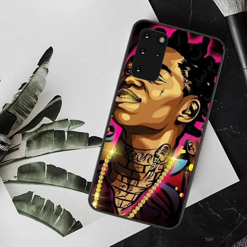 PENGHUWAN Kodak Black Rapper Customer High Quality Phone Case for Samsung S20 plus Ultra S6 S7 edge S8 S9 plus S10 5G