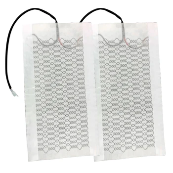 

2Pcs 12V Universal Car Seat Heating Pad Car Heated Seat Covers Pad Carbon Fiber Heated Auto Winter Warmer Heater Mat