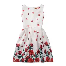 Платья для девочек; Летние платья в полоску с рисунком бабочка без рукавов; Детские платья; Одежда для девочек; праздничное платье принцессы; От 5 до 20 лет