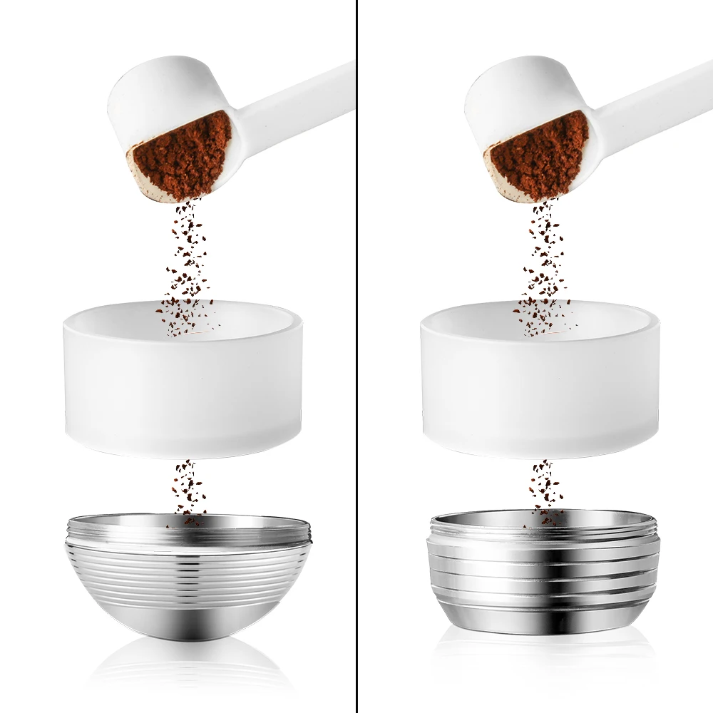 ICafilas Vip Link многоразовый стальной фильтр для кофейных капсул Nespresso Vertuo G1/G2|Фильтры