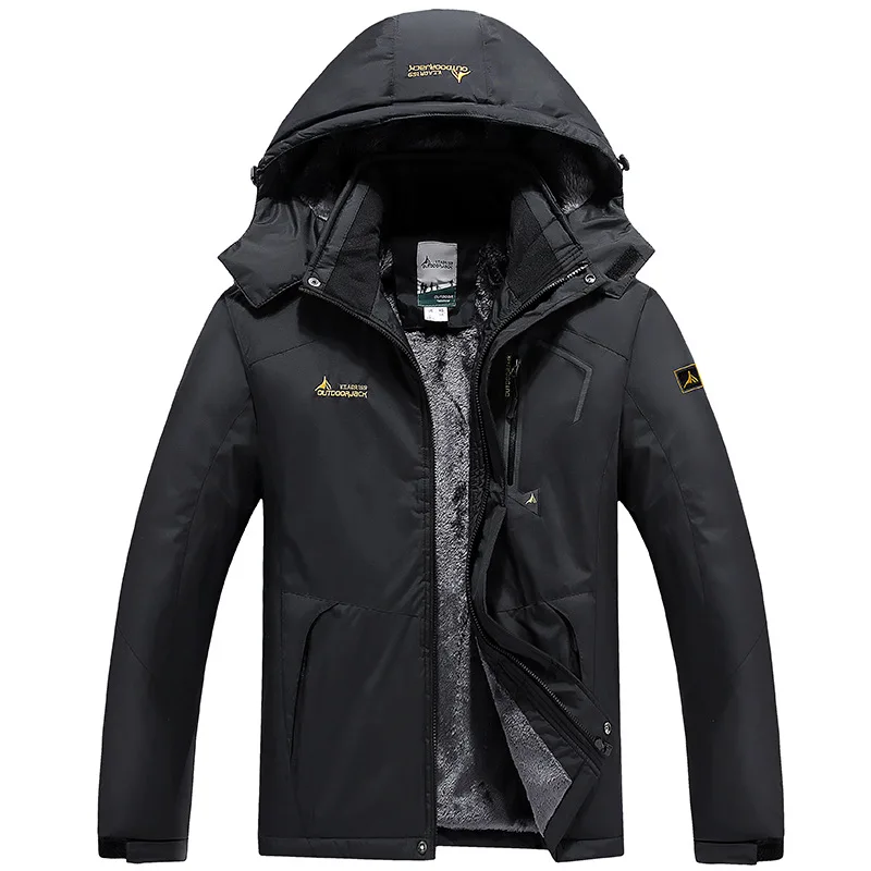 TWTOPSE зимняя мужская водонепроницаемая Спортивная куртка для сноубординга, катания на лыжах, теплая куртка для велоспорта, рыбалки, ветрозащитная походная флисовая верхняя одежда