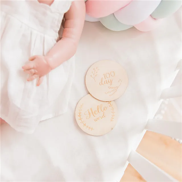 Wooden Baby Month Milestone Card Newborn Birth Month Birthday Milestone Wooden Teether Baby Kids Photography Props Toy cheap Unisex 0-6m 7-12m CN(Origin) Wooden Baby Month Milestone Card Newborn Birth Month Birthday Milestone Wooden Teether Baby Kids Photography Props Toy cheap Unisex 0-6m 7-12m CN(Origin)