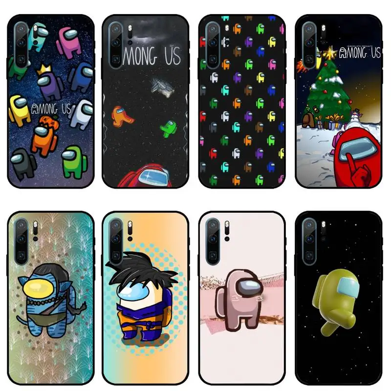 

Among Us Game Phone Case For Huawei honor Mate P 9 10 20 30 40 Pro 10i 7 8 a x Lite nova 5t