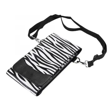 

Barber Accessories Salon Barber Haircut Scissors Bag Hairstylist Waist Bag Stripe Hairdressing Tool Wig Accessories