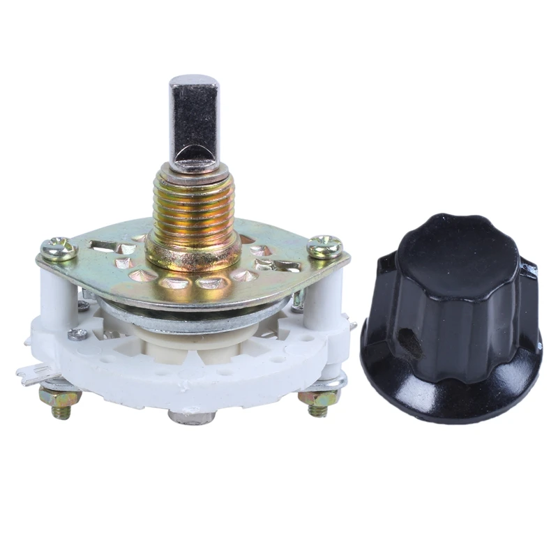 Plastic Knob 1P6T 1 Pole 6 Throw Band Channel Rotary Switch Selector | Обустройство дома