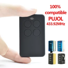 PUJOL гаражная дверь открывалка с дистанционным управлением 433mhz передатчик плавающего кода PUJOL пульт дистанционного управления воротами брелок