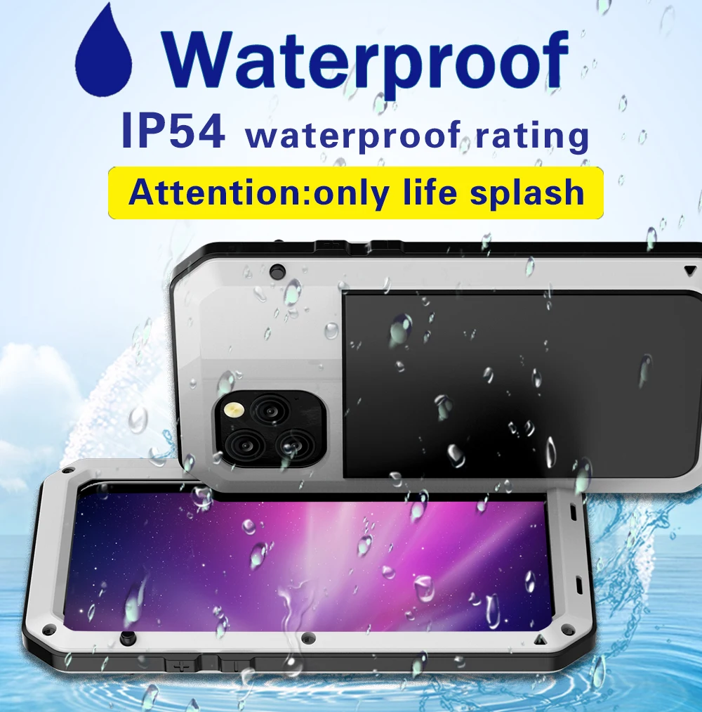 Для Apple iPhone 11 Pro MAX металлическая Броня противоударный сверхмощный защитный чехол для Apple iPhone 11 Pro/11
