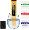 High Accuracy 0-14 PH 0.01 LCD Digital PH Meter WaterTester for Water Food Aquarium Pool Hydroponics Pocket Size PH Tester 1