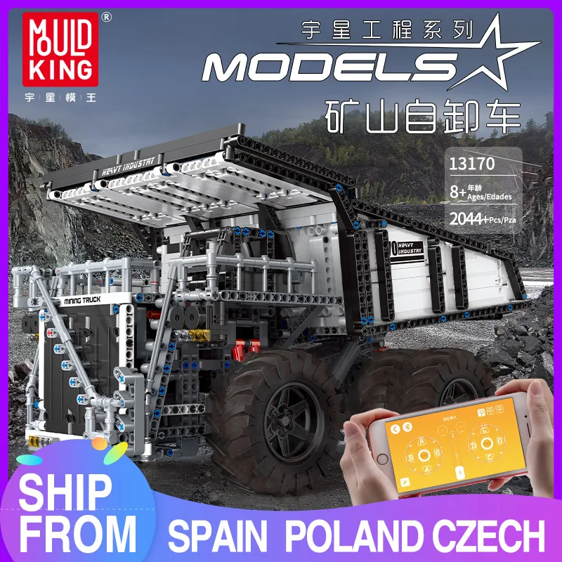 Форма KING MOC Technic серия Terex T284 карьерный экскаватор самосвал Модель | Отзывы и видеообзор