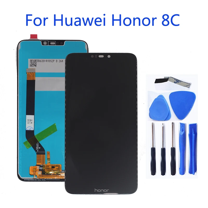 

new display For Huawei Honor 8C LCD Display Screen Touch Digitizer Assembly for Honor 8C BKK-AL10 LCD Display Repair kit