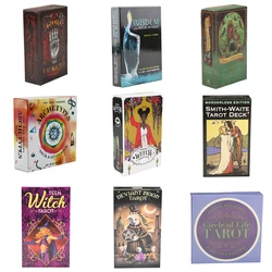 Cartas de oráculo de adivinación, cartas clásicas de Tarot, juego de mesa Personal para fiesta familiar, libro de guía en PDF, versión en inglés