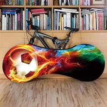 Чехол для велосипеда с рисунком шариков, пылезащитный чехол для крытого велосипеда с защитой от царапин, Высокоэластичный защитный чехол для горного велосипеда 160x55 см