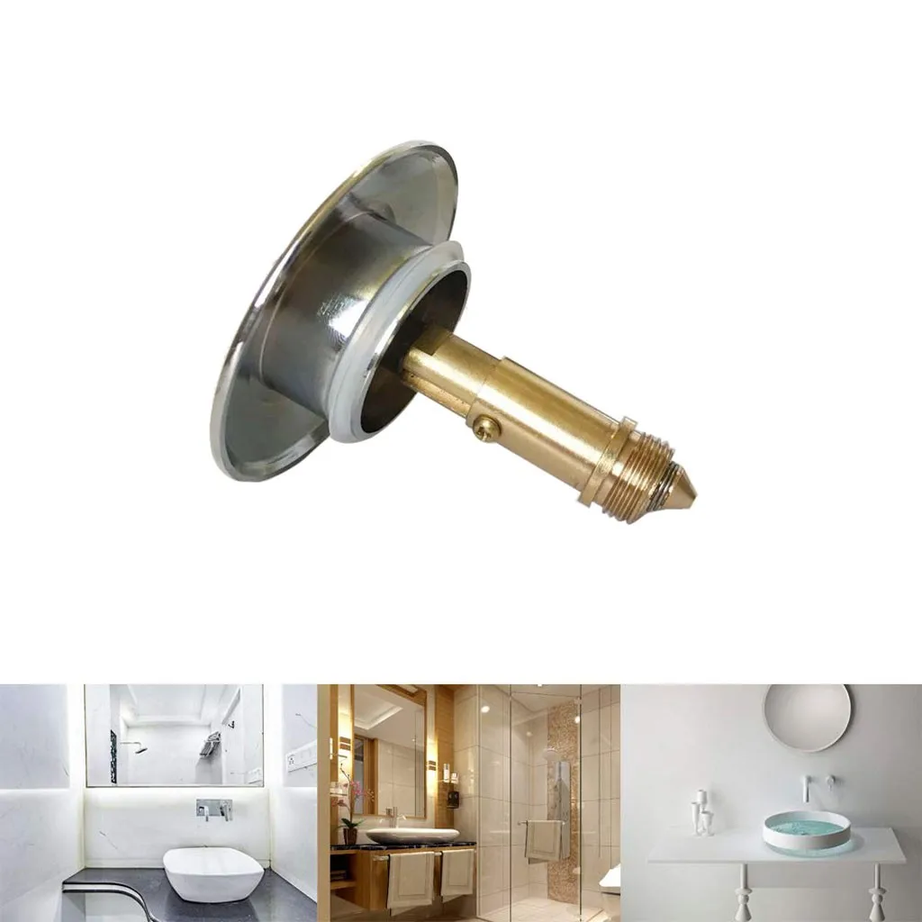 Sink Bath Basin Waste Easy Up Click Spring Mechanism Brass Plug Bolt Replacement For Most Sink Barth Tub Basin Drain Stopper|Drains| - AliExpress