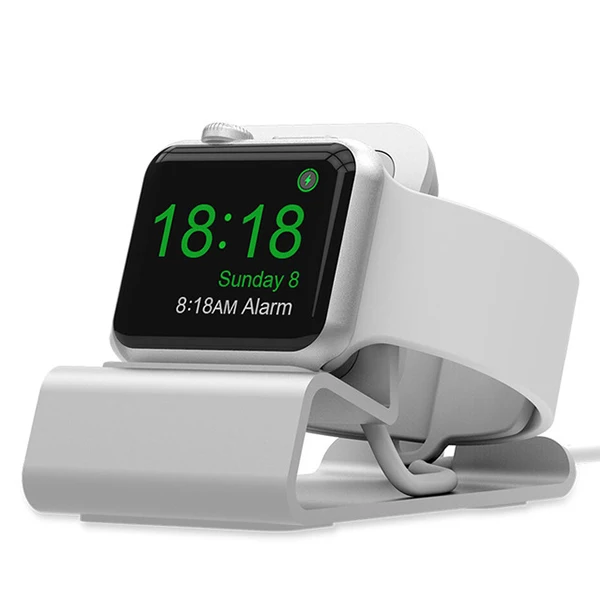 Акция-Алюминиевая Подставка для зарядного устройства для Apple Watch кронштейн Подставка для зарядки для Apple Watch Смарт-часы держатель