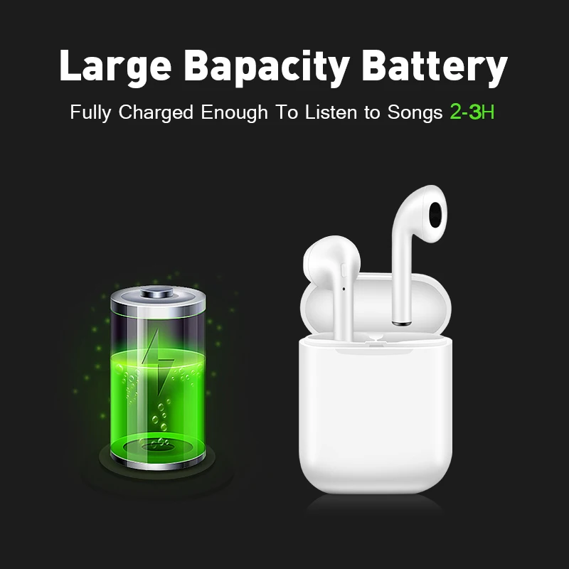  i9s Tws Headphone Wireless Bluetooth 5.0 Earphone Mini Earbuds With Mic Charging Box Sport Headset  - 4000382582237