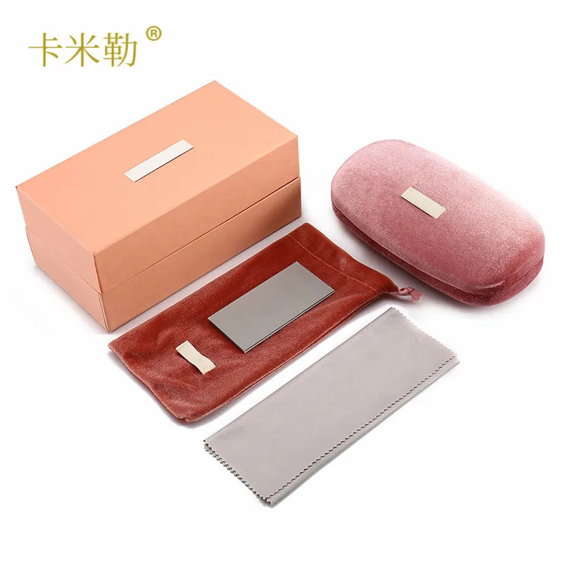 

Mou jia Women's Sunglasses Case Pink Hipster Glasses Box Large Size Top Grade Sunglasses Glasses Box