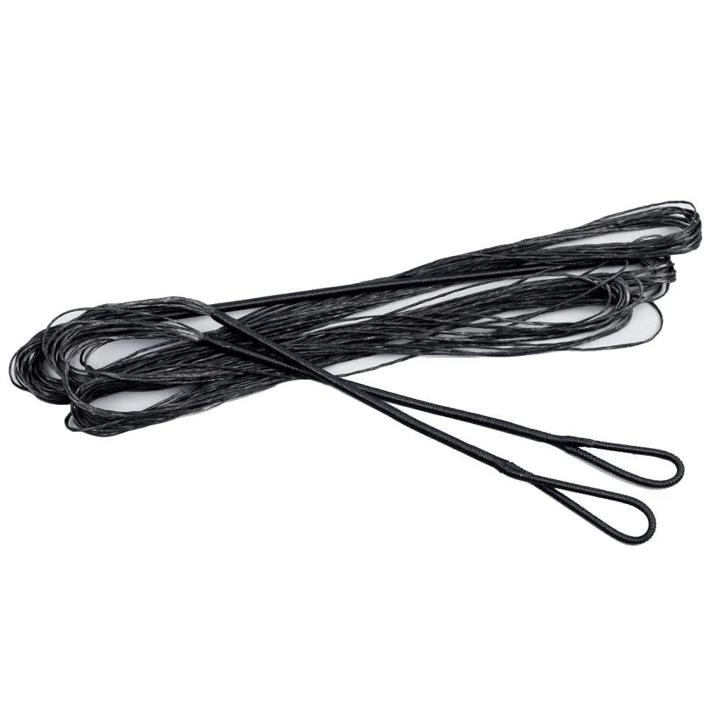 Replacement Black Bow String for Traditional Recurve Bow Longbow