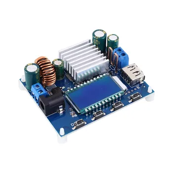

DC-DC 5V 12V 24V Buck Boost Power Supply Module 35W 4A CVCC Adjustable Automatic Step UP DOWN Voltage Converter LCD Display