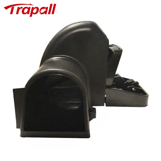 

2Pcs Kids Safe Reusable Large Black Plastic Mouse Rat Tunnel Snap Trap Killer
