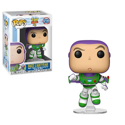 FUNKO POP Toy Story 4 Forky Rex Ducky Woody Brinquedos оригинальные виниловые фигурки мультфильм Коллекция Модель аниме игрушки подарки - Цвет: 523 with box