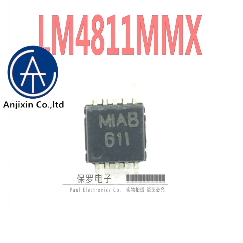 

10 шт. 100% оригинальный и новый LM4811MMX LM4811MM LM4811 G11 MSOP10 в наличии