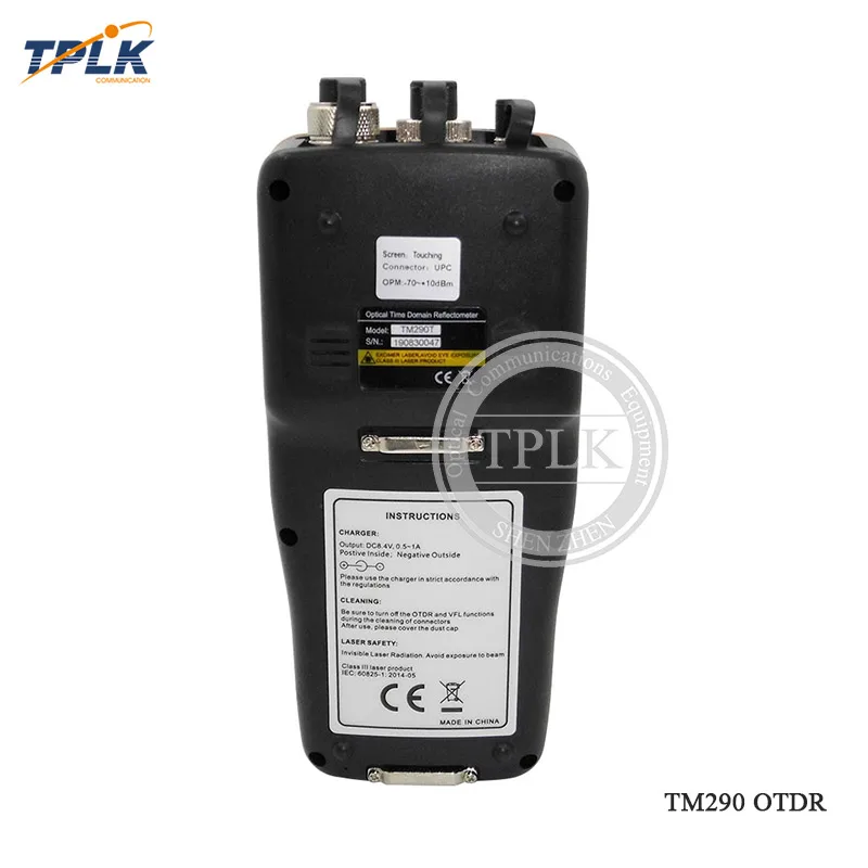 Горячая Распродажа TM290 Смарт OTDR 1310 1550nm с VFL/OPM/OLS сенсорный экран оптический рефлектометр по лучшей цене