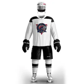 

COLDOUTDOOR Free Shipping Vintage Ice Hockey Training Jerseys Set Print Oilers Logo Spot Cheap high quality H6100-9
