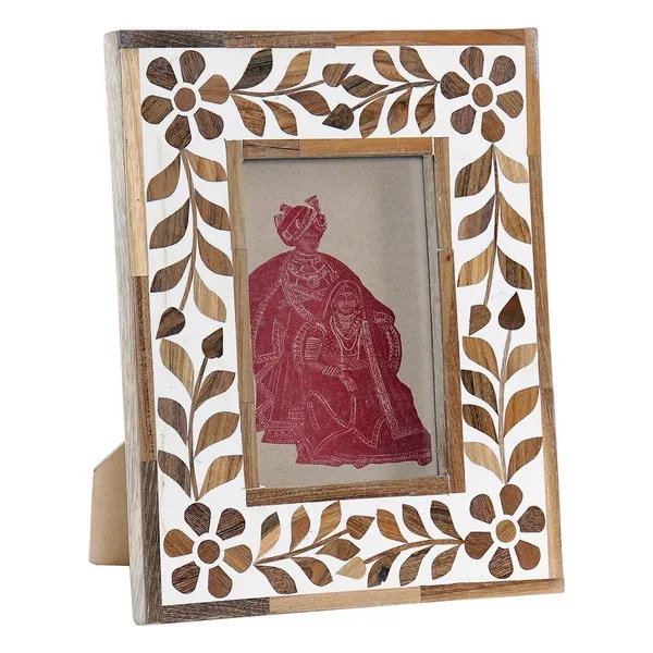 Photo frame Dekodonia Resin Mango wood (10 x 15 cm) | Дом и сад